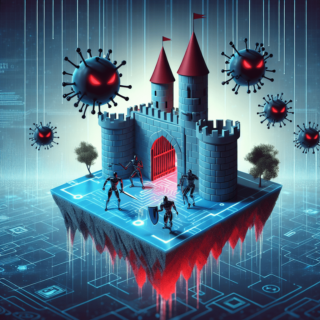 What should I do if I encounter a virus or malware