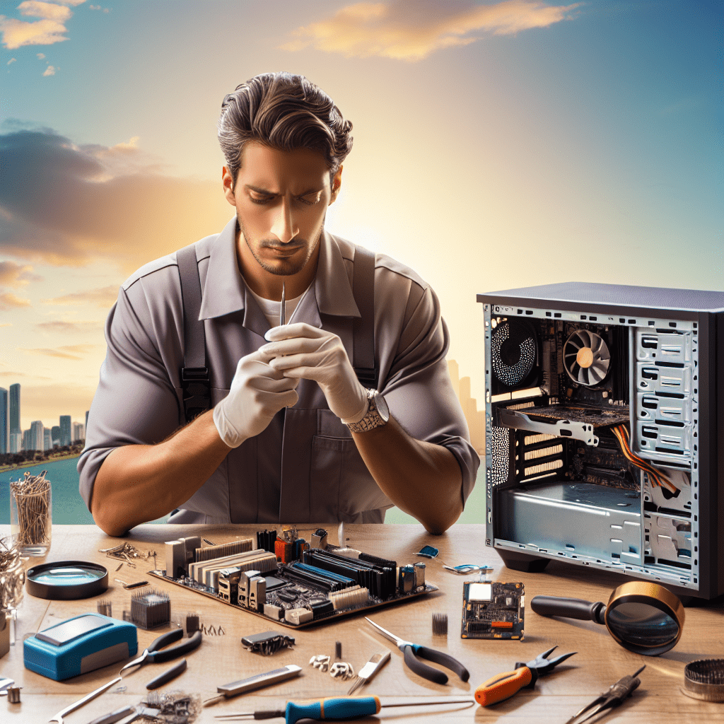 Computer Repair in Marina Del Ray.