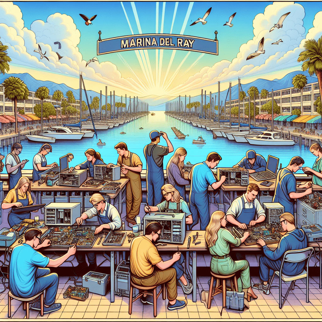 Computer Repair in Marina Del Ray.