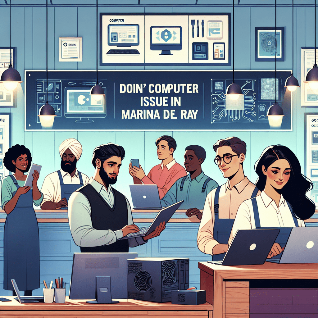Computer Repair in Marina Del Ray.